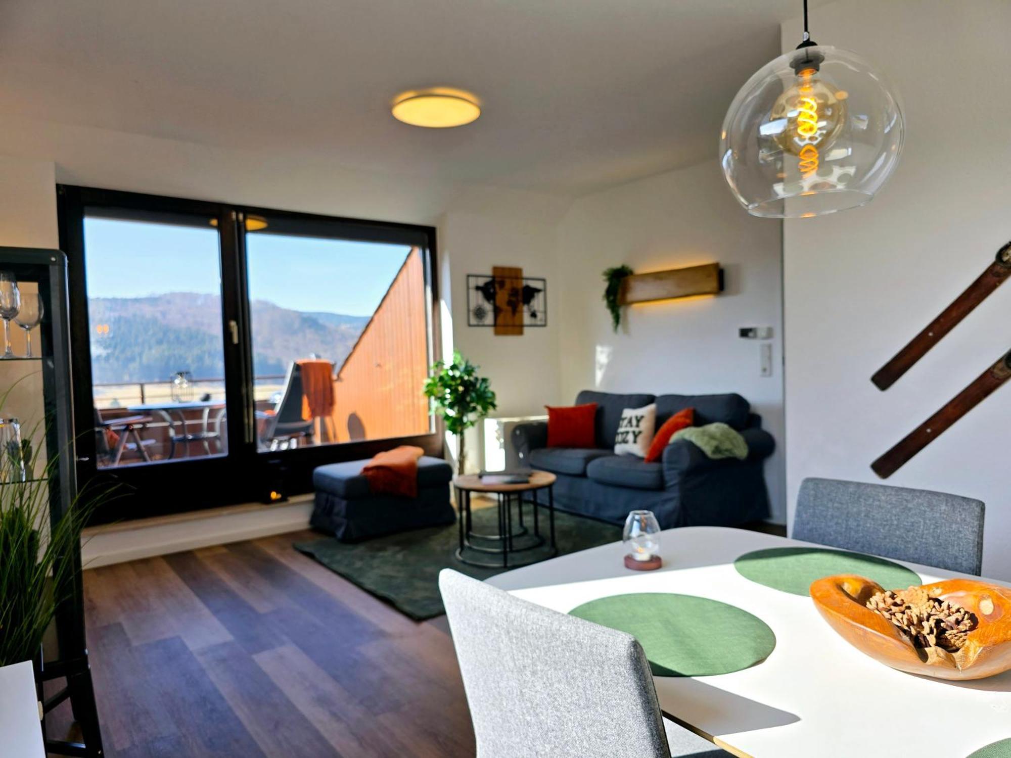 Apartment Tannenherz Mit Balkon & Bergblick & Naehe Hillebachsee *